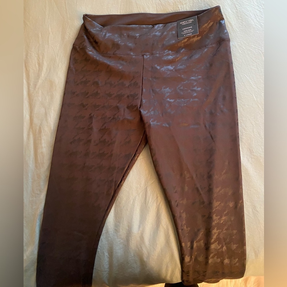 Simply Vera‎ houndstooth leggings - Picture 2 of 4